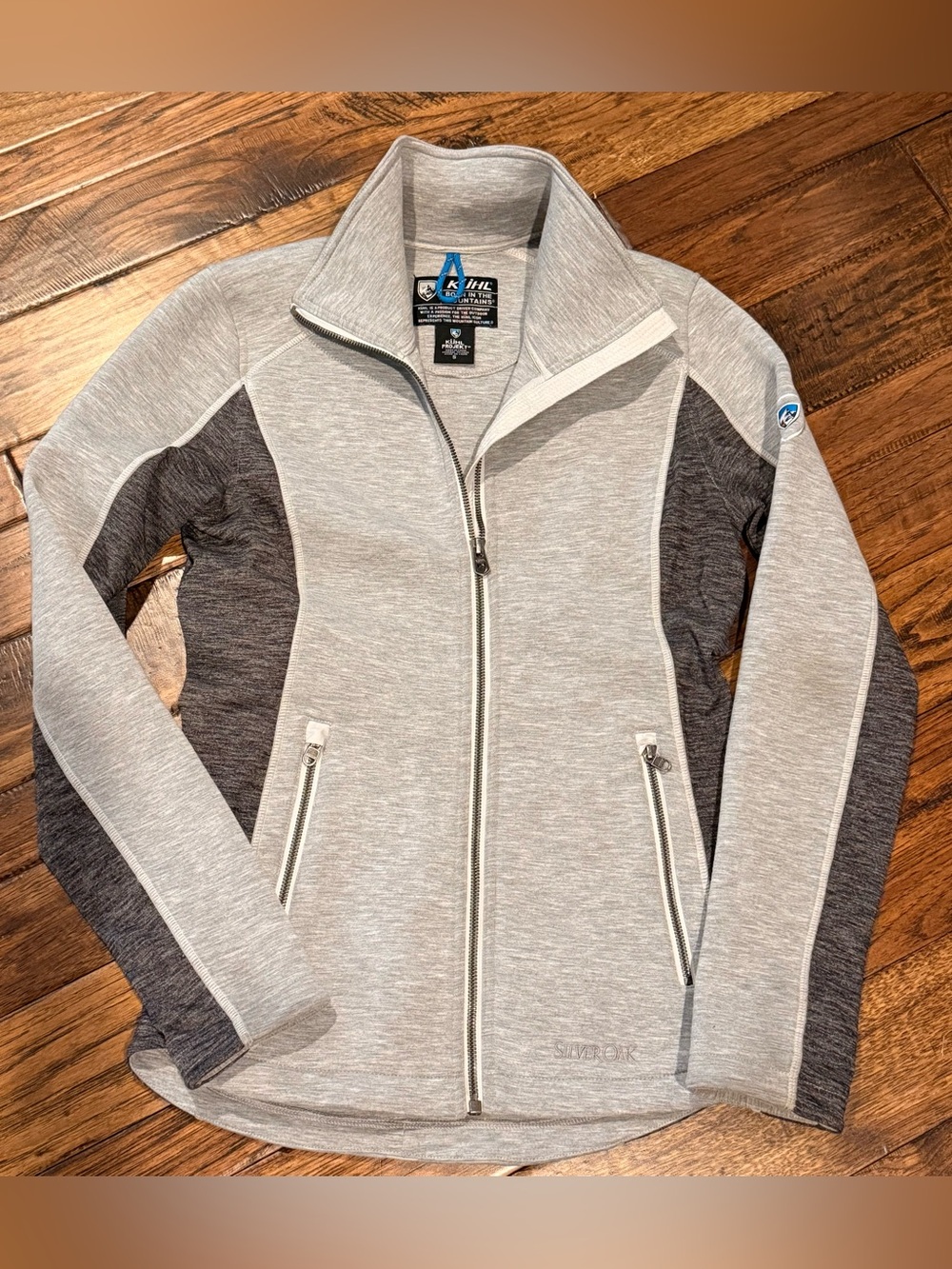 KÜHL Projekt Full Zip Performance Jacket Gray Women’s Small EXCELLENT CONDITION